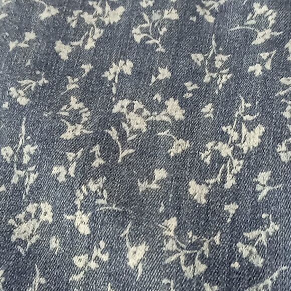 Old Navy denim flower print size 6 - Picture 3 of 7